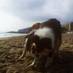 Die beiden Teenager am Strand von Finale